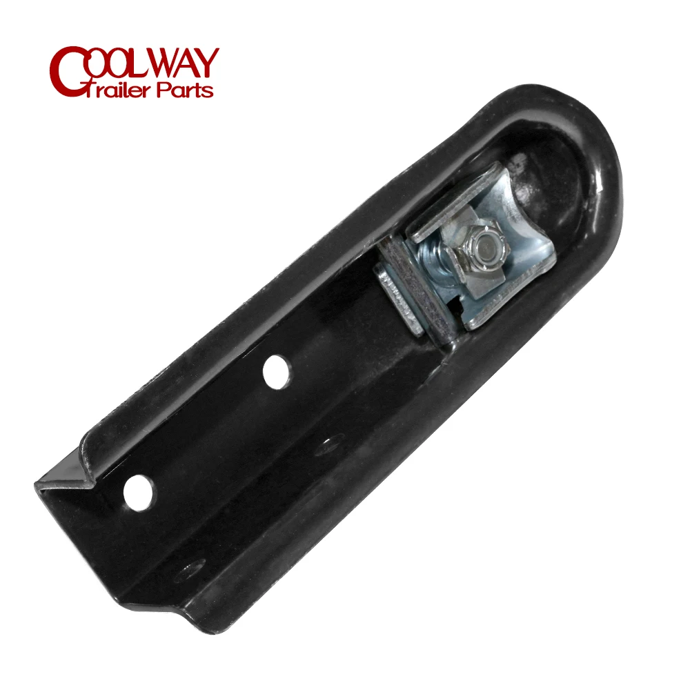 Black Trailer Coupler 2 X 2 Hitch Ball Coupling Straight Tongue 3500 Lbs RV Parts Camper Caravan Accessories