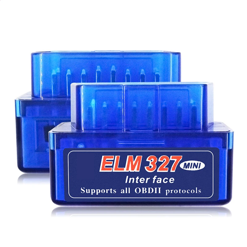 Real ELM327 V1.5 Bluetooth-Compatible PIC18F25K80 Chip Double PCB Car Scanner OBD2 ELM 327 1.5 BT/WIFI Auto Code Reader Android