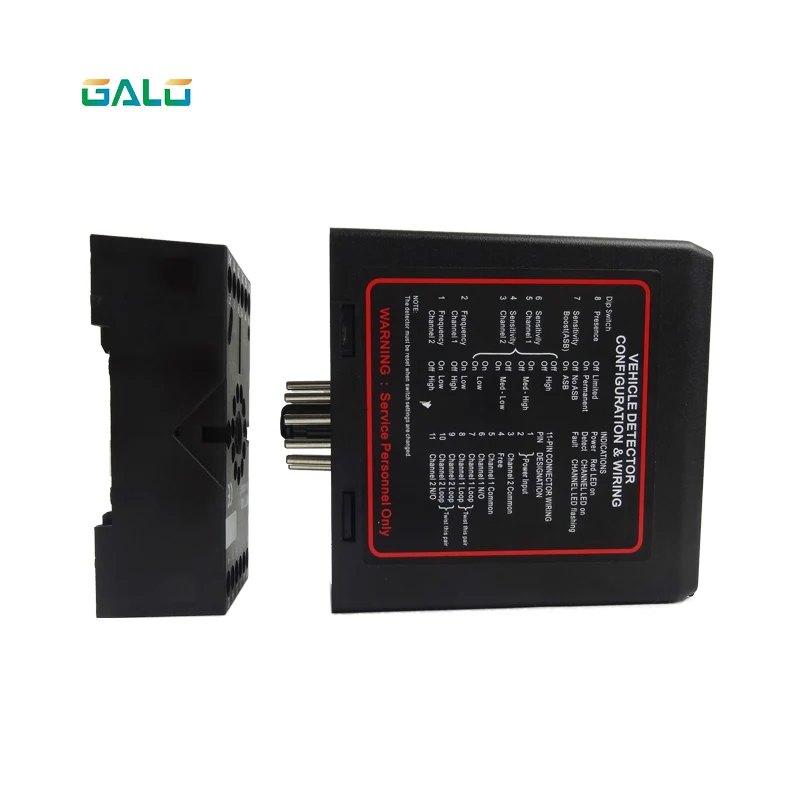 

PD232 Dual Channel Inductive Vehicle Loop Detector For Mightymule Motor Barrier Gate Car Parking System