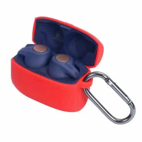 ل جابرا النخبة 65 T اللاسلكية الرياضة سماعة صدمات الغطاء الواقي مع مكافحة خسر هوك المحمولة سماعة سيليكون قضية