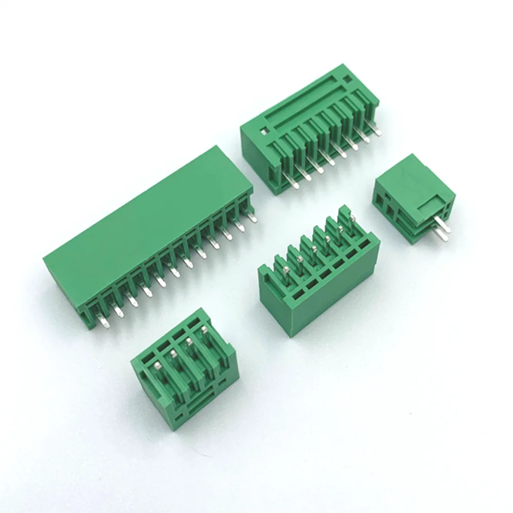100PCS 2EDG2.54 pitch 2.54mm KF2EDG PCB Screw Terminal Block Connector Plug Pin Header Socket 2/3/4/5/6/7/8/9/10/12p 15EDG-2.54