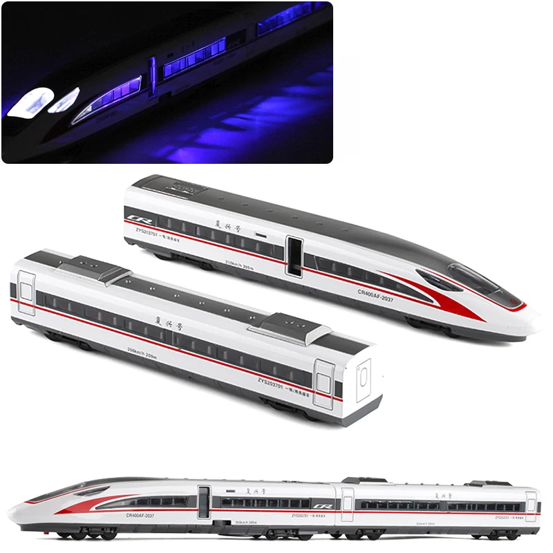 

Alloy Fuxing Harmony High-speed Rail Train Toy Model Metal Diecast High-speed Train Set Children Gift Collection