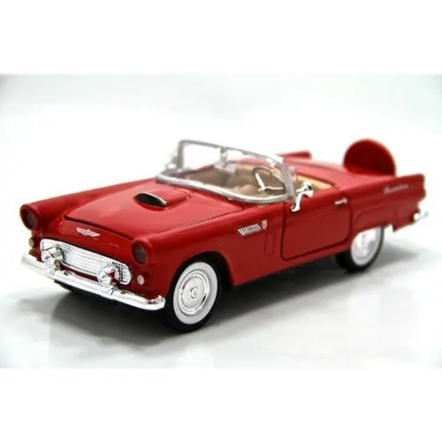 Vardem Motor Max 1:24 1956 Ford Thunderbird Diecast Model Car Red