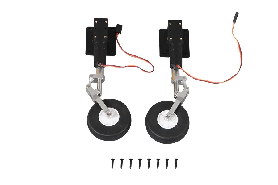 FMSRC-Ventilateur canalisé, système de train d'atterrissage principal Futura V2, 2 rétractations installées, pièce de rechange pour modèle d'avion RC FMSRP115, 80mm