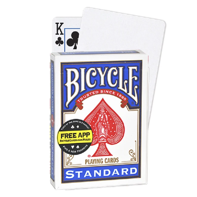 

Bicycle Blank Back Standard Face Playing Cards Gaff Deck Poker Size Special Magic Props Magic Tricks for Magician