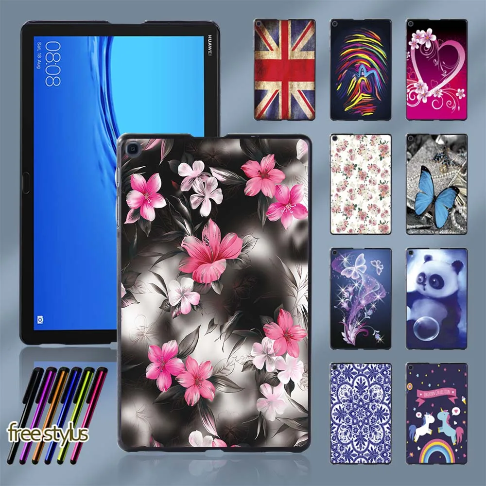 Old Image Fashion Pattern Tablet Case for Huawei MediaPad M5 Lite 10.1