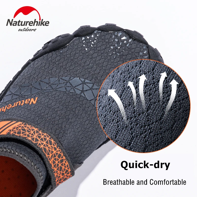 Naturehike Water Shoes Man Woman Quick Dry Water Socks Swimming Walking Sea Beach Shoes Pool Shoes Barefoot Shoes Aqua Shoes