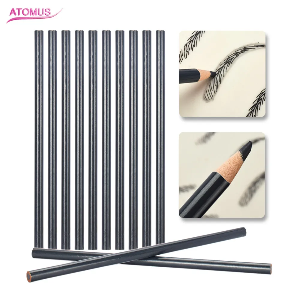 12pcs Eyebrow Accessories Tattoo Pencil&Pen Beauty Makeup Equipment For Microblading Semi-Permanent Makeup Cosmetic Tattoo Tools