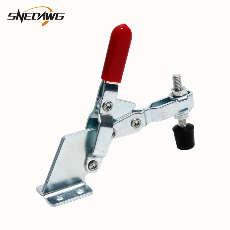 1pc Metal Quick  Release Hand Tool Vertical Toggle Clamp 50kg 100kg 180kg 180kg 100kg Holding Capacity 101A 101B 101D 101E 102B