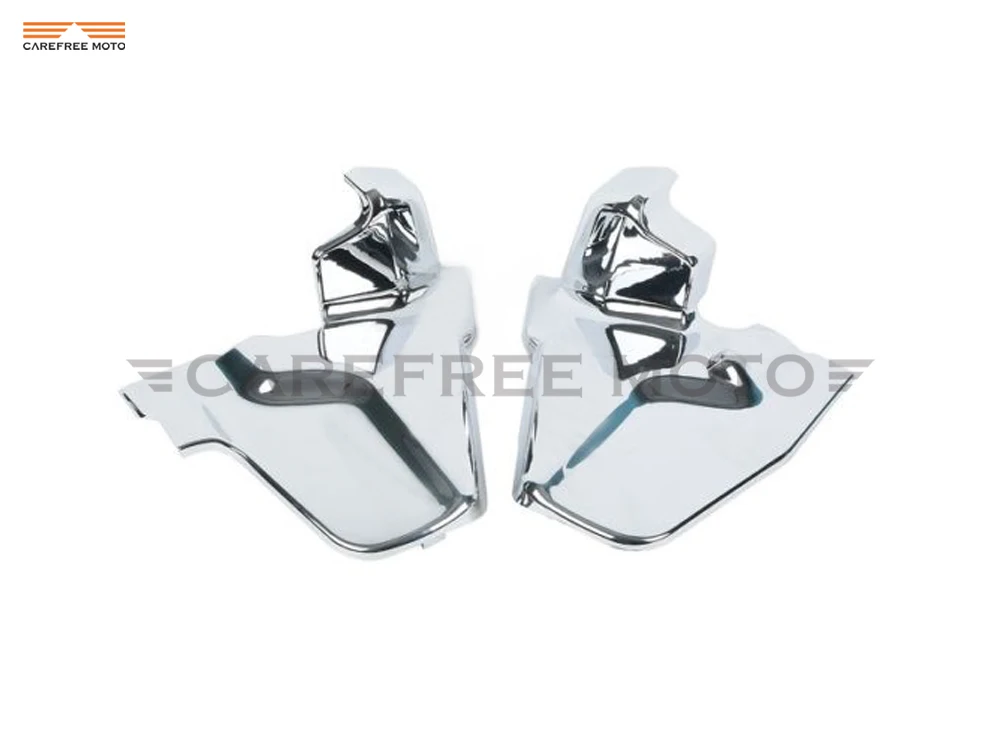 

Chrome Plastic Motorcycle Engine Side Cover Moto Engine Protection case for Honda Goldwing GL1800 2001-2011