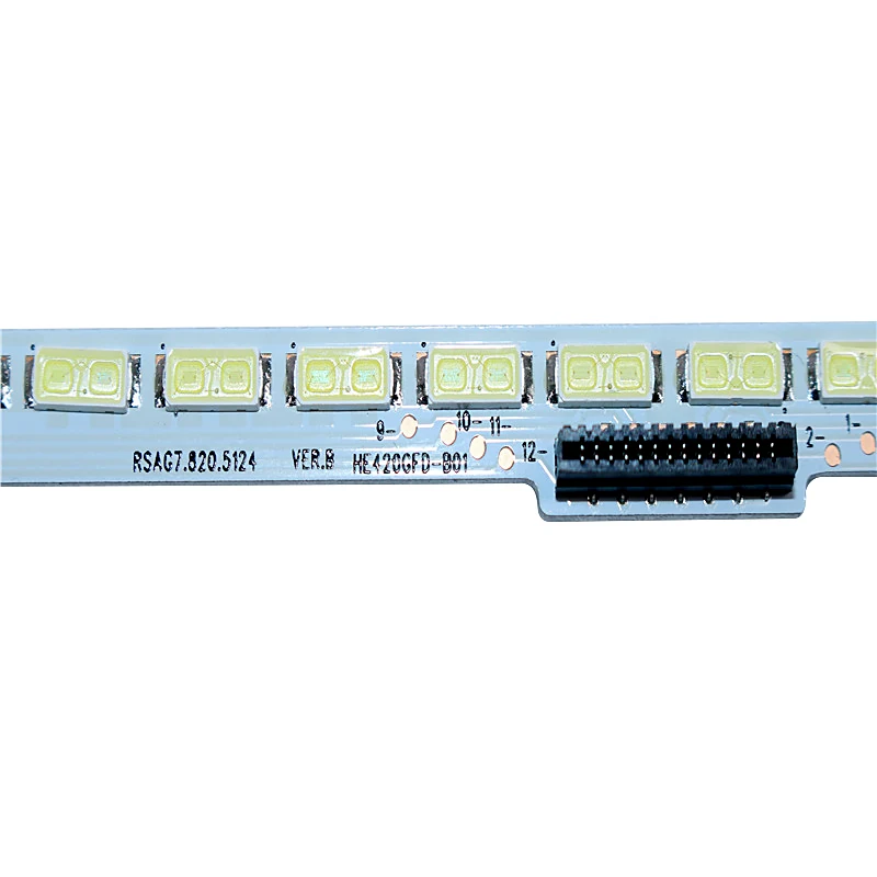 Imagem -02 - Tira de Retroiluminação Led para Hisense 56led Rsag7.820.5124 Rsag7.820.5777 He420hfd-b52 He420gfd-b01 Gt1119585-a Led42k600a3d