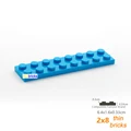 10 piezas azul cielo