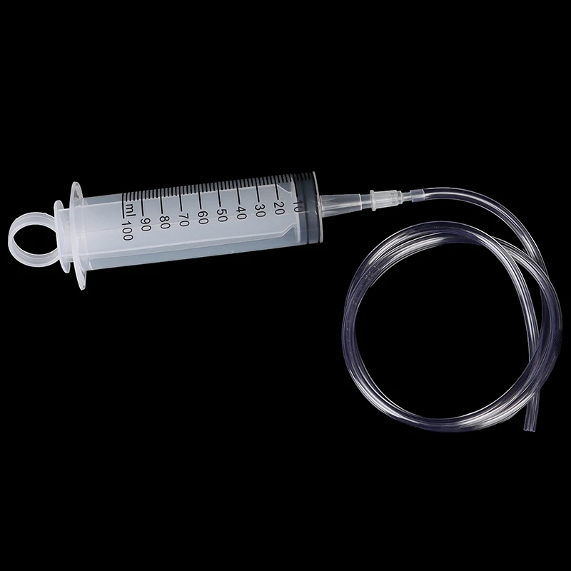 100ml Large Capacity Syringe Reusable Pump Measuring With 1m Tube Feeding Ink