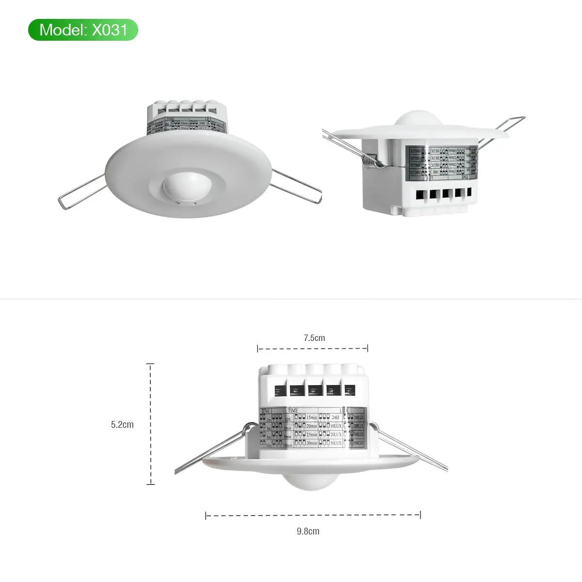 Sensky-Sensor de Radar para microondas, Detector de movimiento, interruptor de luz LED para iluminación led, 220V, 800W