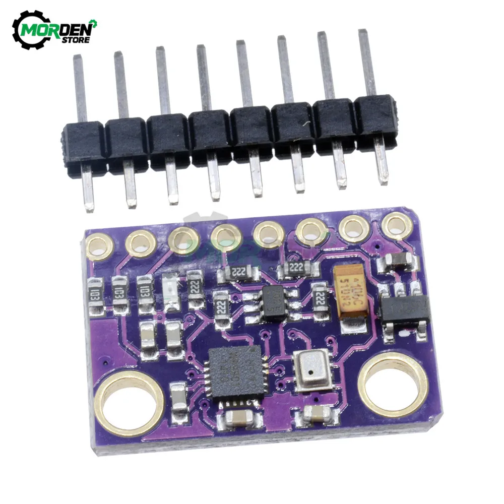 New MPU-9250 MPU9250 BMP280 SPI IIC/I2C 10DOF Acceleration Gyroscope Compass 9-Axis Sensor Board Module GY-91 For Arduino 3-5V