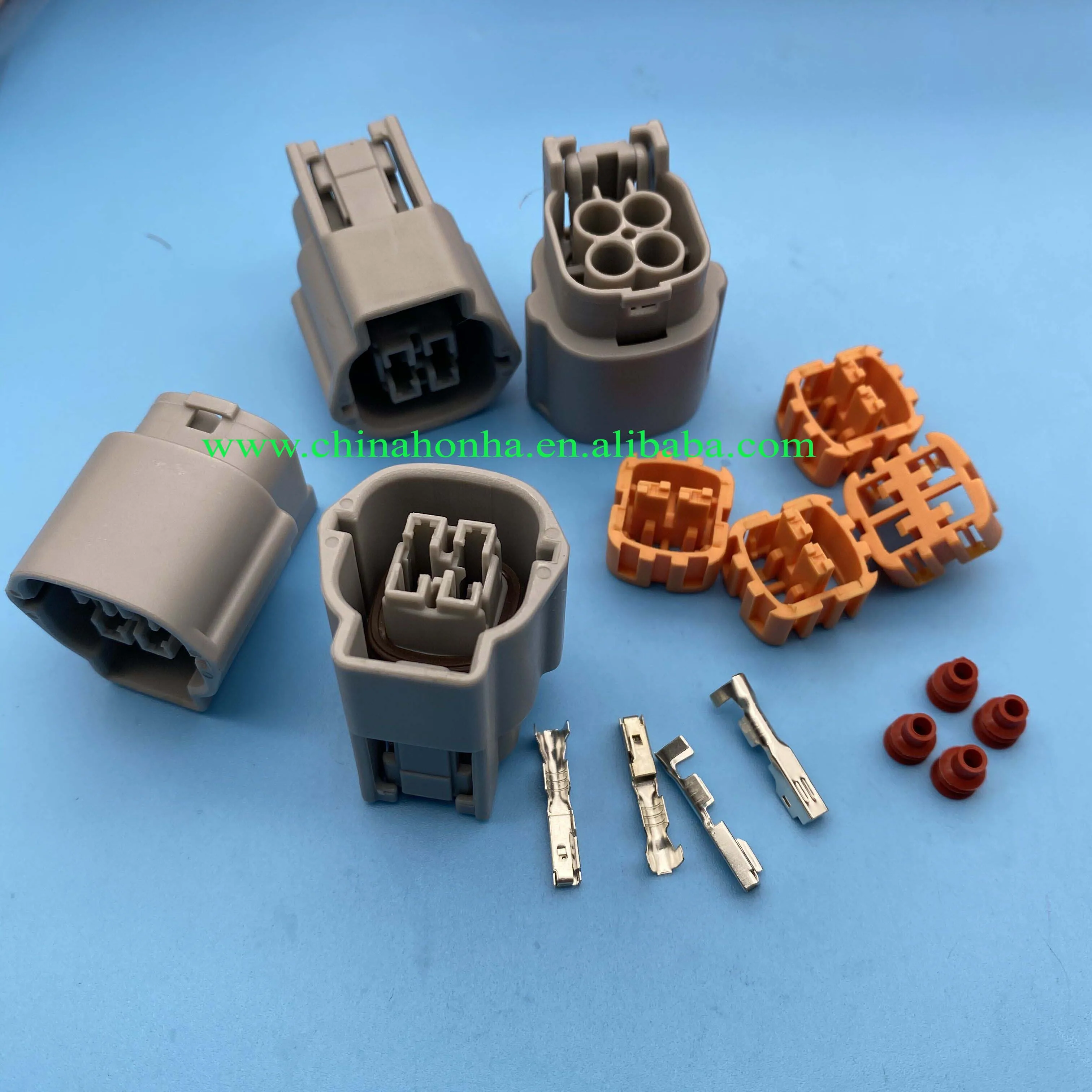 

4Pin Waterproof Oxygen O2 Sensor Plug Female Automotive Connector Wire Socket 6189-1105 6189-7757