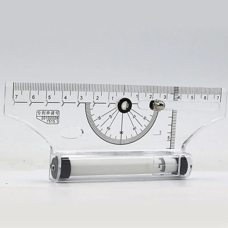 Multifunctional Geometric Rulers Angle And Circle Maker Drawing Geometric Drawing Template Measuring Ruler