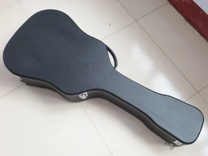 Black Universal Electric Guitar/Bass Hardcase,Size/Logo/Color Can Be Customized as Required