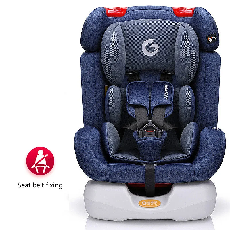 Siège de sécurité automobile pour enfants de 0 à 12 ans, siège de voiture à grand Angle, confortable, ISOFIX, pour bébé