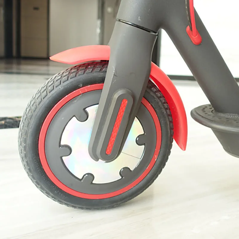Scooter Front Wheel Stickers PVC Motor Protective Cover Stickers for Xiaomi Mijia M365 M365 Pro 1S Electric Scooter Accessories image 4