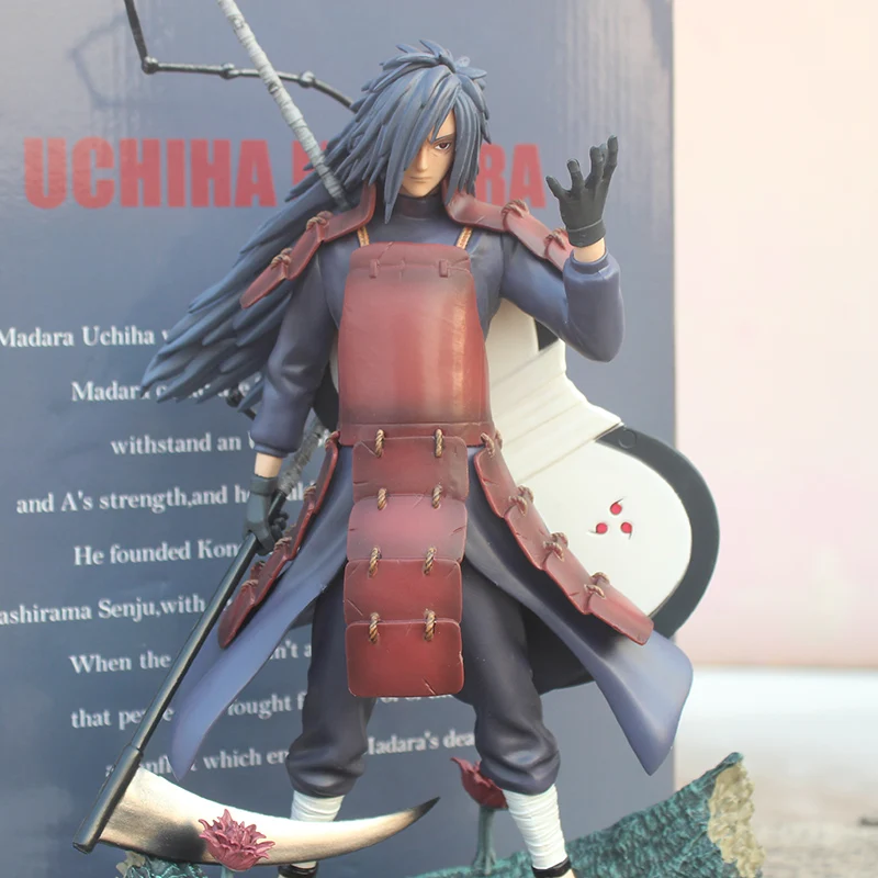 

Anime Uchiha Madara Statue Figure GK Figurine Madara PVC Toys 30 cm