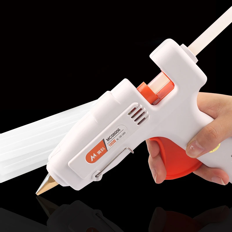 Mytec 50W/100W Industrial Glue Gun Electric Heat High Temperature Hot Melt Glue Repair Tool Adhesive Glue Gun Sticks 7mm 11mm