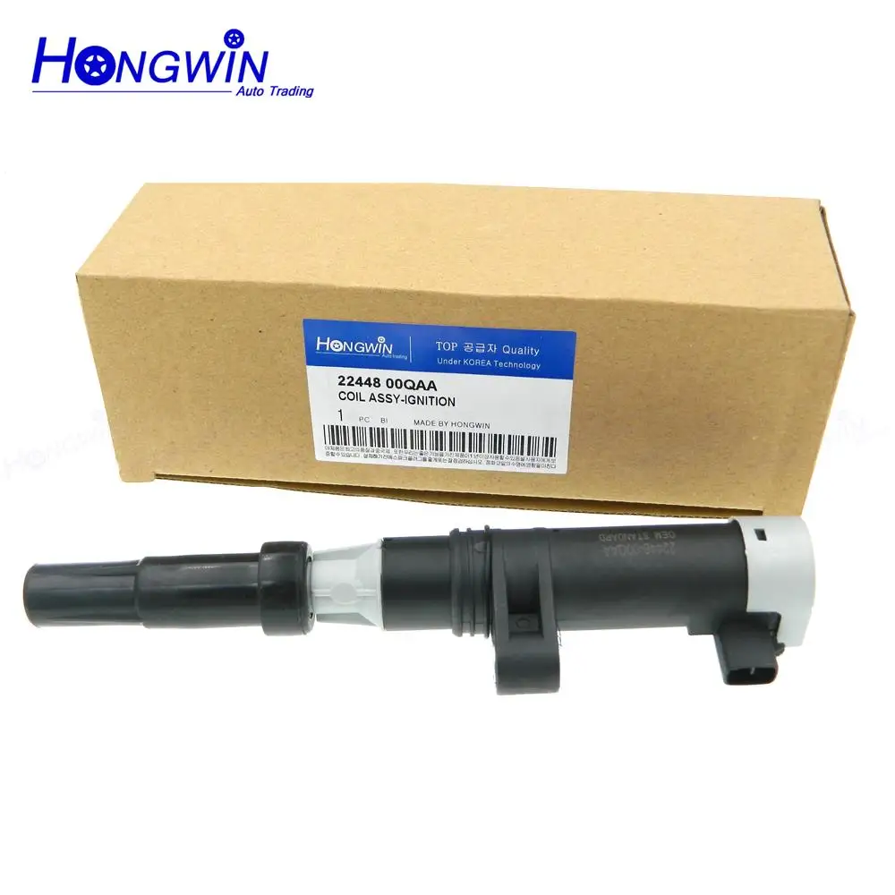 4PCS 7700107177 22448-00QAA Ignition Coil Plug For Renault Clio Espace Grand Scenic Kangoo Laguna Logan Megane Nissan Opel