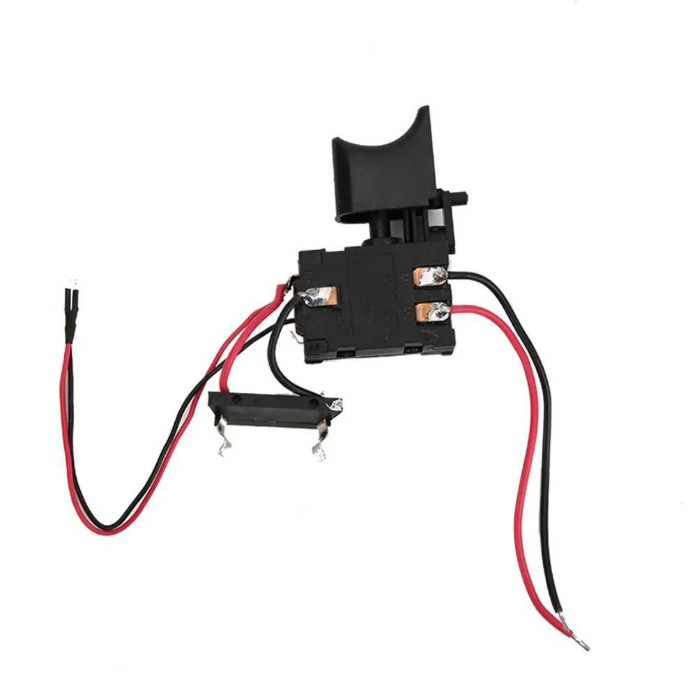16A 7.2 V - 24 V Interruttore a grilletto Trapano elettrico a batteria Interruttore a pulsante di controllo della velocità antipolvere con piccola parte leggera Accs
