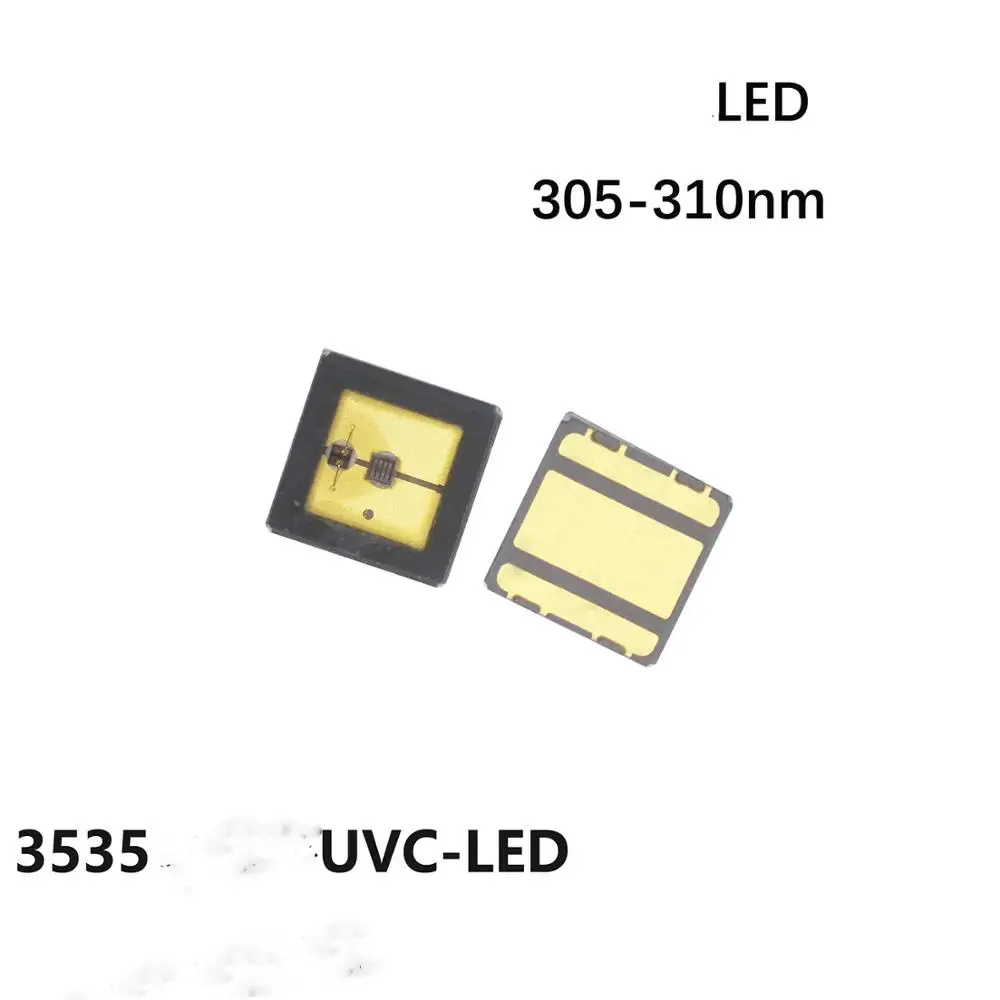 

ultraviolet LED Deep ultraviolet LED 305-310nm UVB LED 3535 Deep 7-8mw 5-6.5v