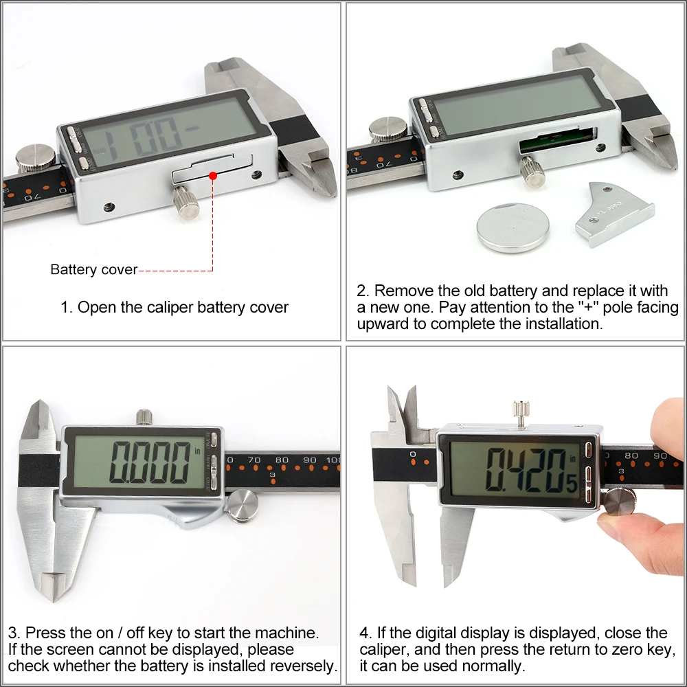 RZ Vernier Caliper Digital Caliper Stainless Steel Tracing Metal Electronic Handheld 0-150mm Vernier Caliper Measuring Tools