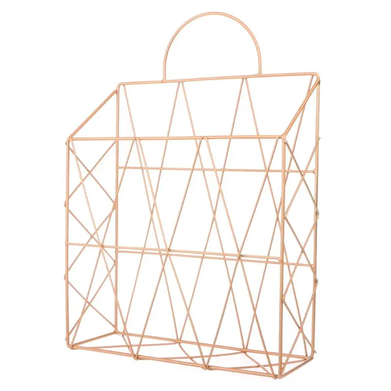 Nordic Magazin Datei Buch Rack Desktop Hängende Lagerung Regal Office Home Dokument Rack