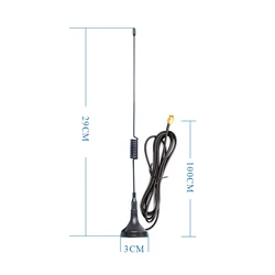 Antenna di 868 MHz Lora con la Base magnetica 868 M Omni Antenna 868 Mhz Wifi a lungo raggio Antena TX868-XPL-100