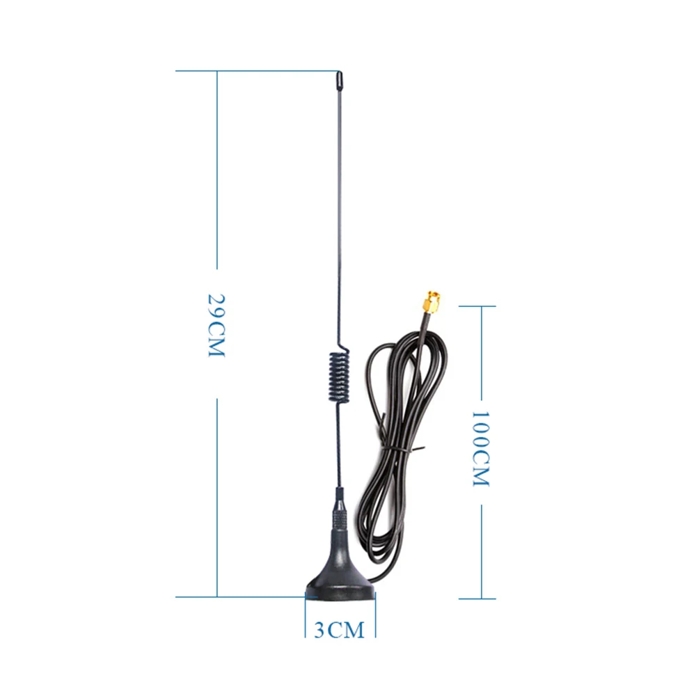 Antena Lora 868 MHz z podstawą magnetyczną Antena Omni 868M Antena Wi-Fi dalekiego zasięgu 868 MHz TX868-XPL-100