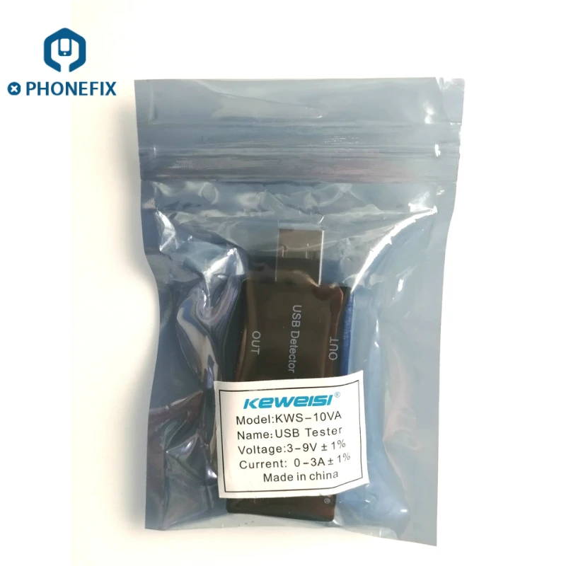 LCD Currentแรงดันไฟฟ้าCharger USB Charger Power Meterข้อความโวลต์มิเตอร์สำหรับซ่อมโทรศัพท์มือถือ