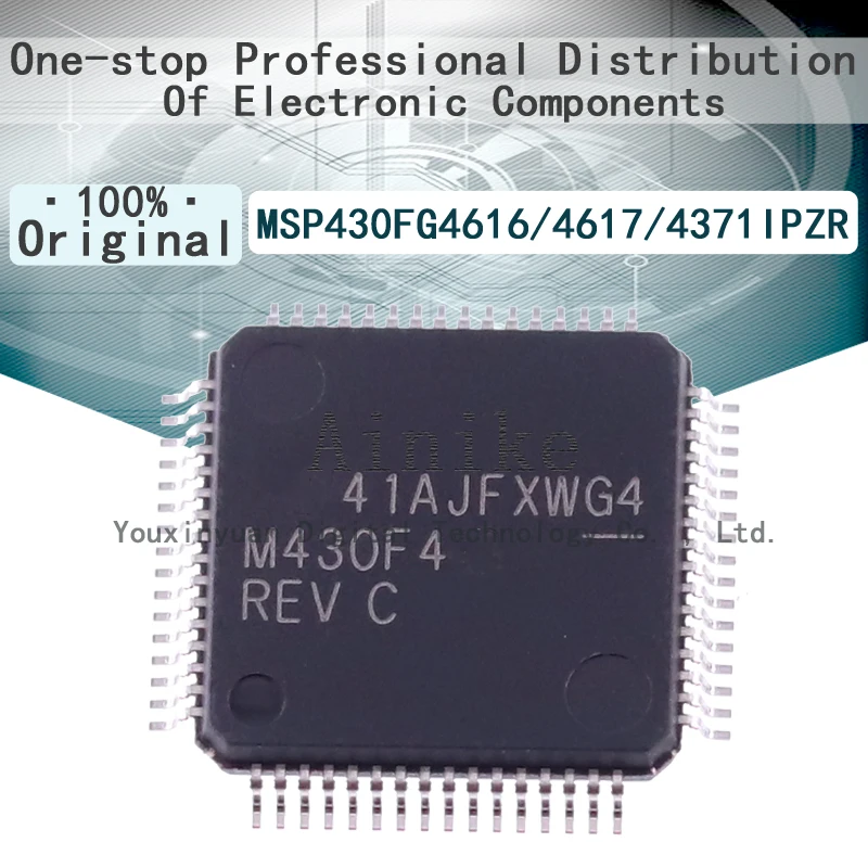 5/Pcs New Original MSP430FG4616IPZR MSP430FG4617IPZR MSP430F4371IPZR LQFP-64 16 bit microcontroller chip 4617 4616 4371 LQFP64