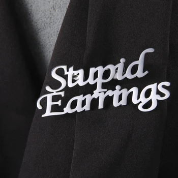 Lemegeton – pins personnalisé badge personnalisable plaque boite aux lettre gravée broche avec nom personnalisé pour femme, Badge, Logo personnalisé, produits, bijoux en acier inoxydable, cadeaux de mariage