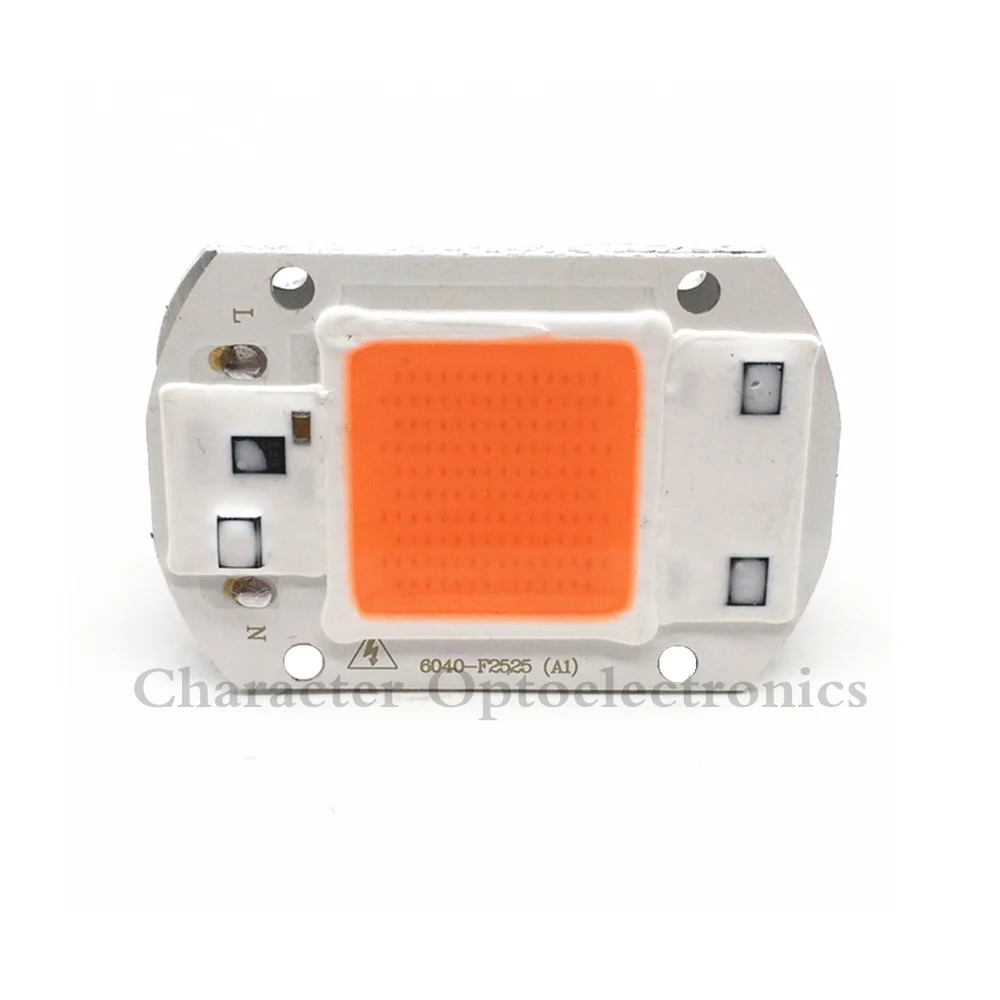 

10pcs AC220V 110V real full spectrum 380-840nm indoor instead sunlight actual Power 30W DIY led grow light chip