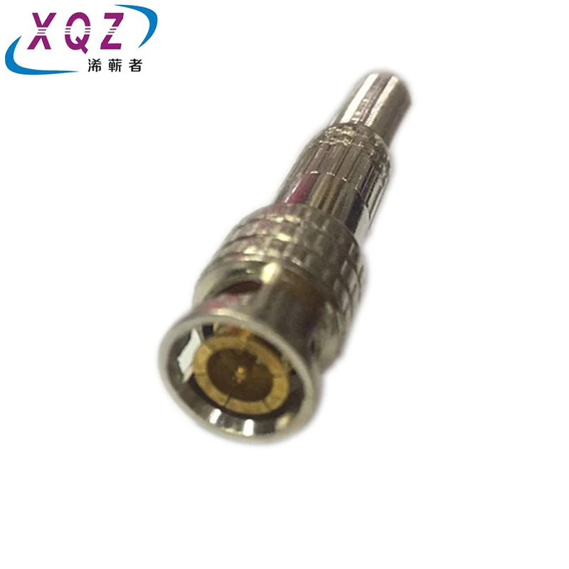 5 Pcs BNC Connector Solderless Twist Spring  Jack for Coaxial RG59 For CCTV Camera Surveillance Kit System