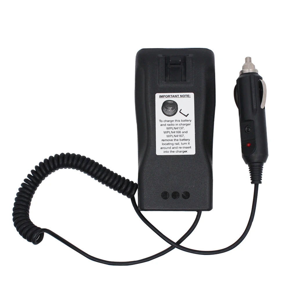 Car charger Battery Eliminator for motorola gp3688,gp3188 ep450 cp040 etc two way radio walkie talkie input DC 12V