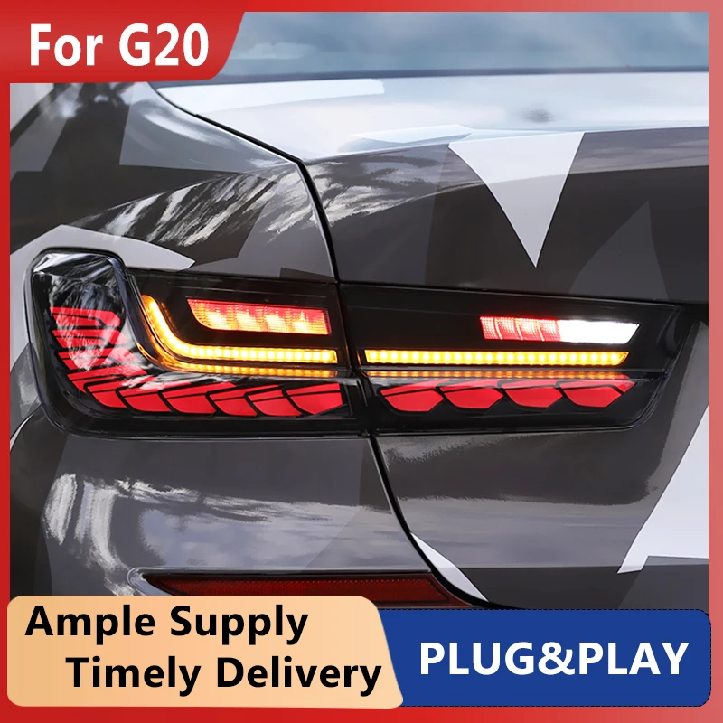 

Car Styling for G20 Tail Lights 2019-2020 G28 LED Tail Lamp M3 Design led tail light 320i 325i LED DRL Signal auto Accessories
