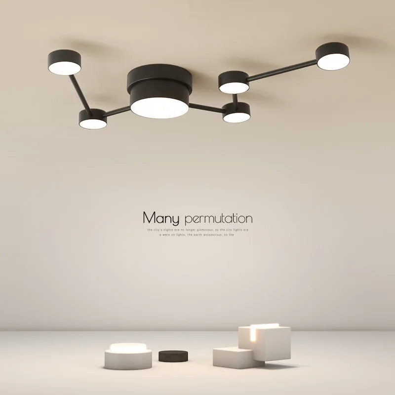 Personality Creative Minimalist Big Dipper Ceiling Lamp Simple Modern Living Room Bedroom ceiling light