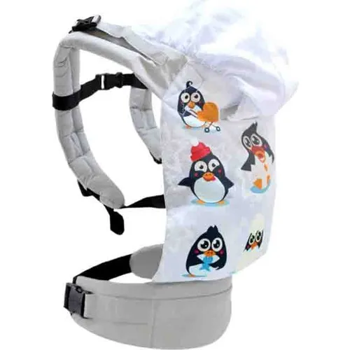 Solomombaby Happy Penguins Ergonomic Kangaroo (3M/4Yaş)