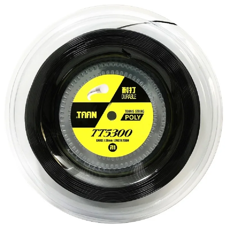 

1 Reel Durable TAAN TT5300 Tennis Racket String 200m Reel string/Polyester tennis strings