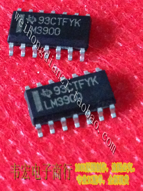 Entrega grátis. LM3900DR LM3900D SOP14 3.9 MILÍMETROS 3