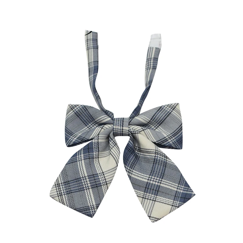 Plaid Bow Tie For Women Girl Daily Uniform Collars Butterfly Bowknot Sweet Cute Check Bows Tie JK Cosplay Costume Accessories