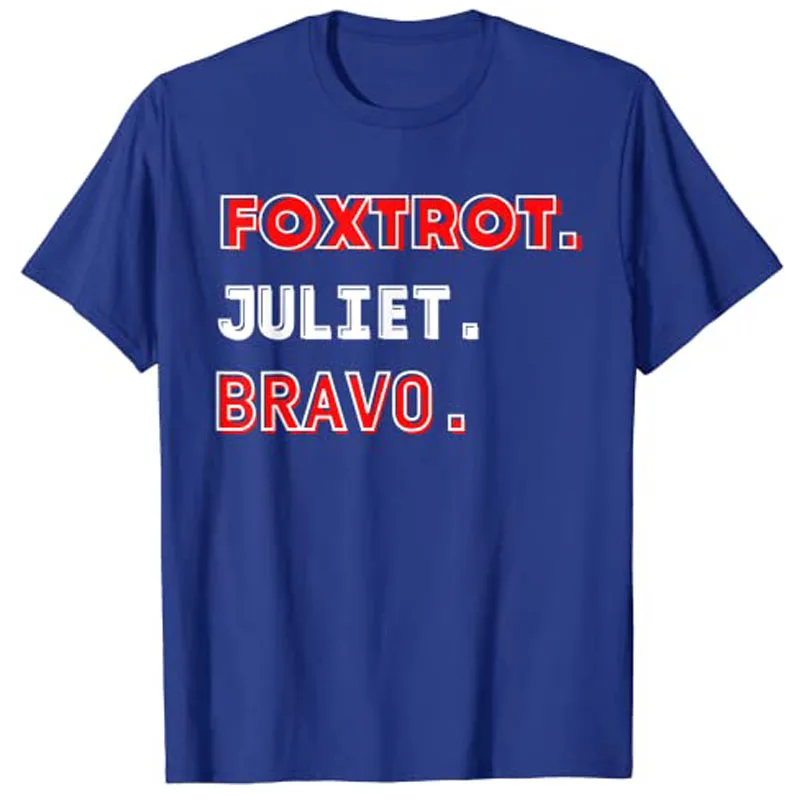 Funny FJB Foxtrot Juliet Bravo Biden Hashtag T-Shirt Men Clothing Best Seller