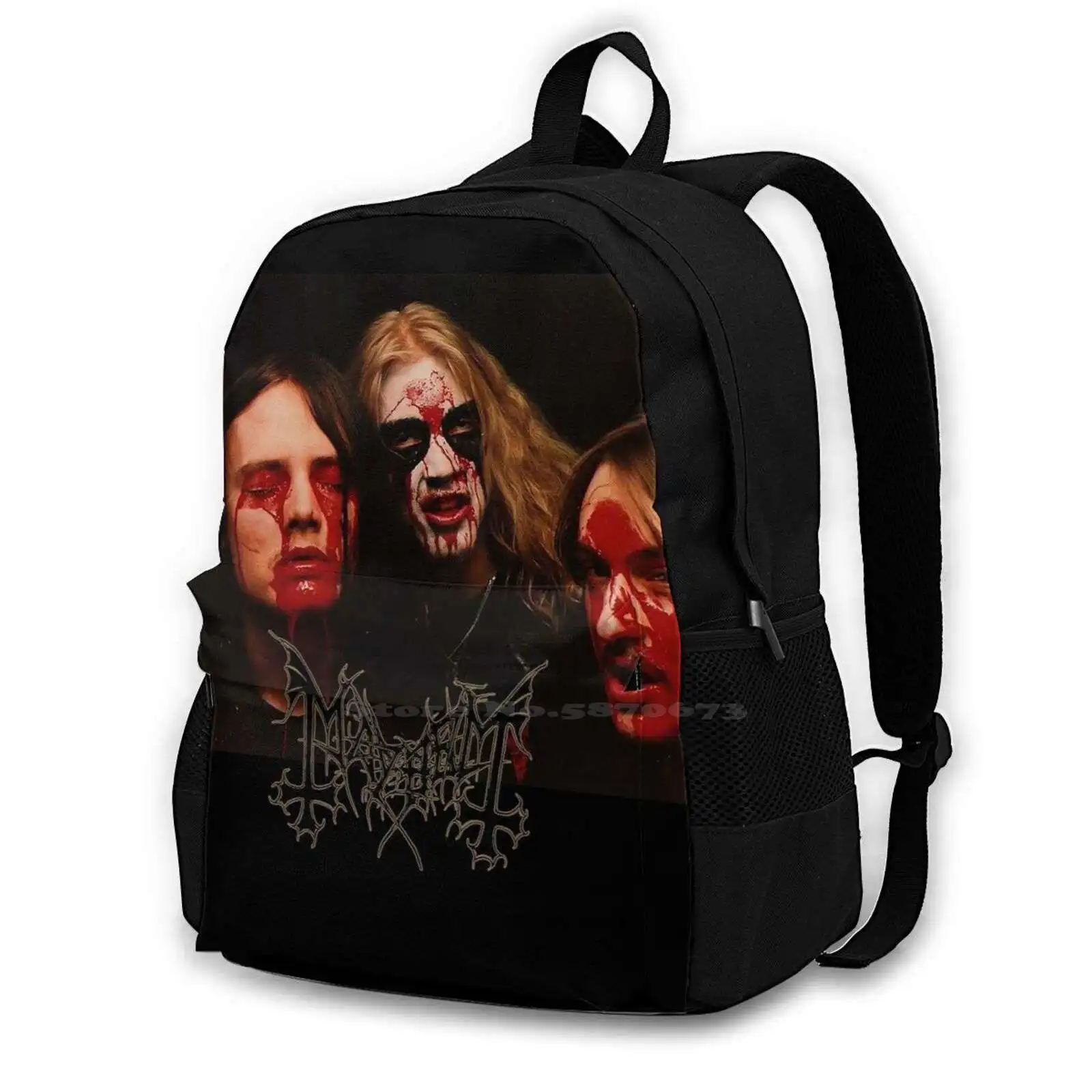 

Mayhem Ll Hot Sale Schoolbag Backpack Fashion Bags Dead Mayhem Black Metal Old History Per Yngve Ohlin Pelle Burzum Norway