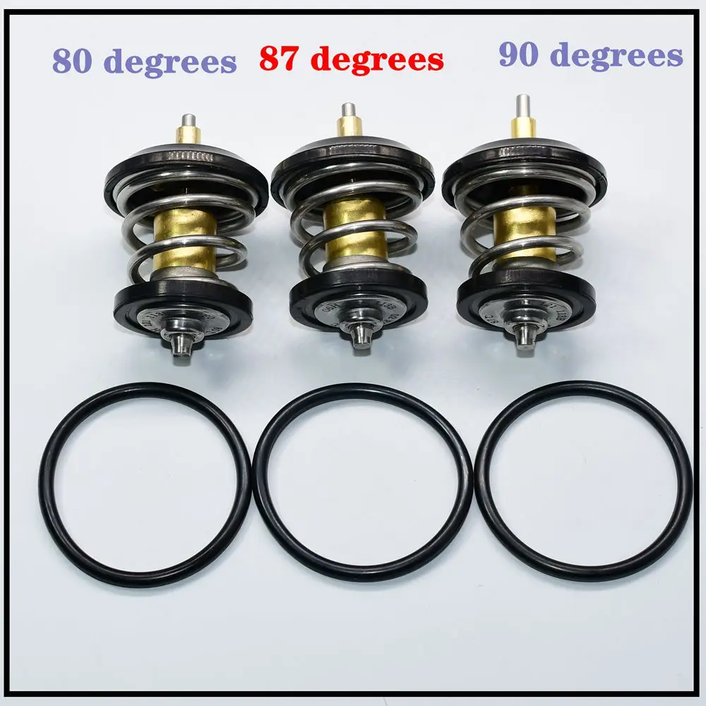 80 87 90 Degrees Engine Coolant Thermostat For Audi A3 A4 VW Jetta Passat CC Maiteng Tiguan 2.0L 06H121113B 06H 121 113 B