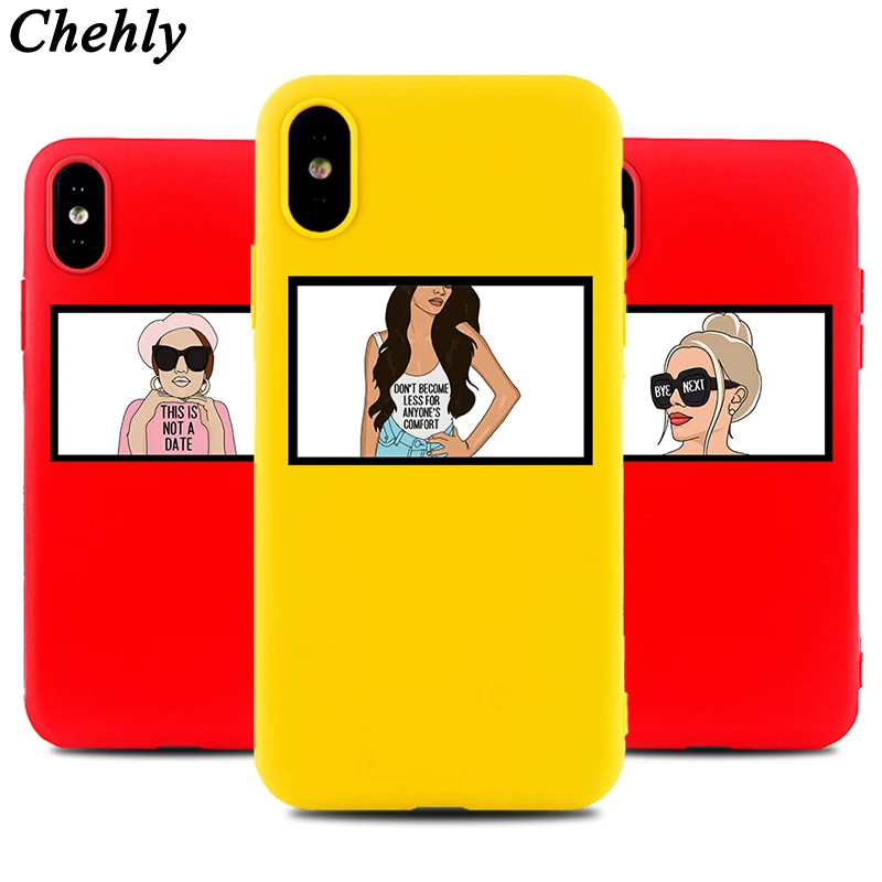 Чехол для мобильного телефона Chehly для IPhone 6s 7 8 11 Plus Pro X XS MAX XR SE, модные чехлы, мягкий силиконовый чехол для задней панели из ТПУ