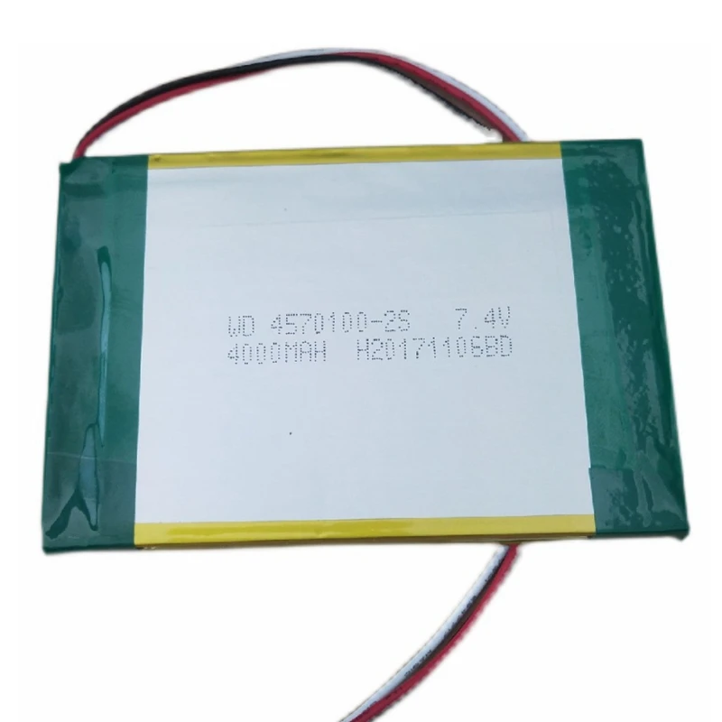 

Limited Stock Retail 7.4V 4000mAh 4570110 Rechargeable Battery Size:104*70*11MM High Quality